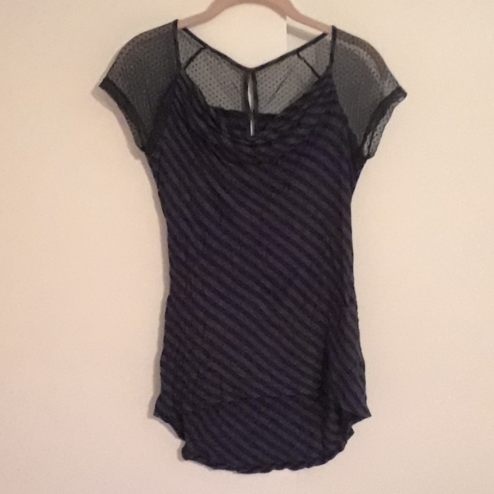 Anthropologie One September cowl neck tee